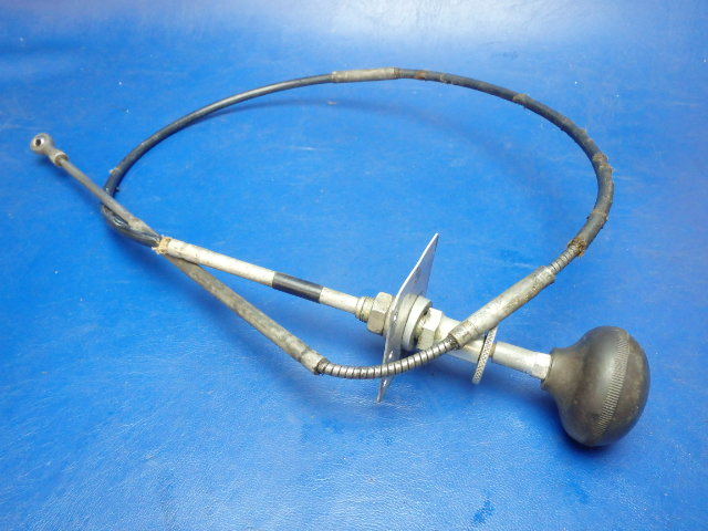 0411091-9 Cessna - Control-Throttle(Cable Cover Is in Rough Condition) See Photos
