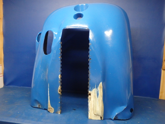 67846-11 Piper - COWL - Bottom (Item needs fiberglass repair.) See photos for details.