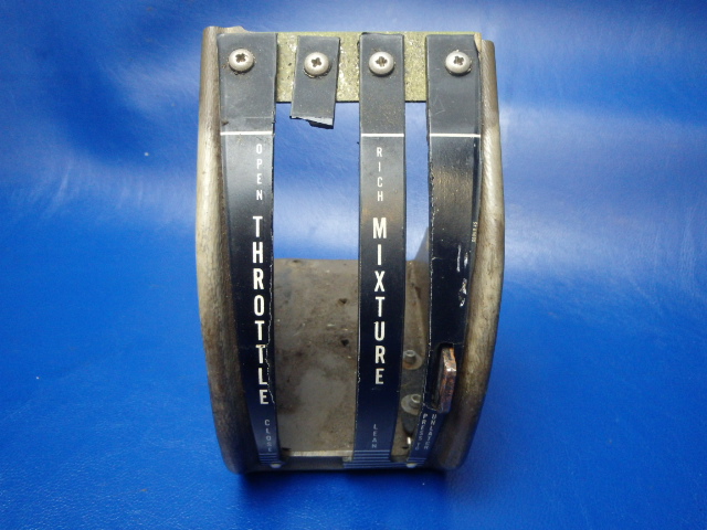67232-41 Piper - COVER ASSEMBLY - Engine controls (Placard Damaged)