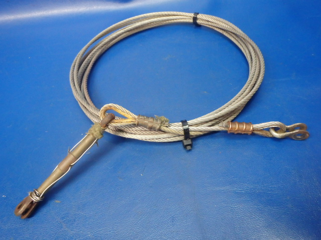 40123-02 Piper - Cable-Rudder Aft(Long)