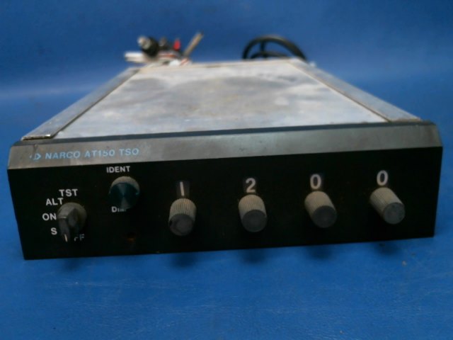 AT-150 Narco - TRANSPONDER AT 150 TSO W/TRAY 14V(Unknown Condition)