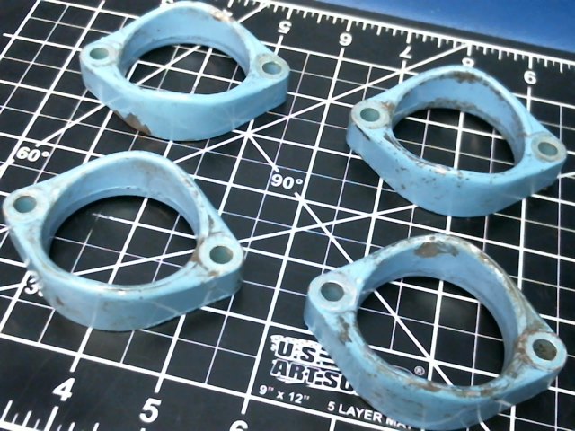 LW-14555 Lycoming O-320-H2AD - FLANGE - INTAKE PIPE - UPPER (Set of 4)