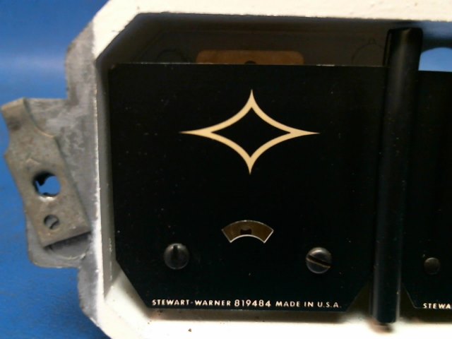 819484 Stewart Warner - Blank Gauge Face - Gage