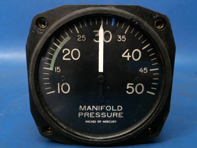 6748-180 MANNING, MAXWELL MOORE INC - Manifold Pressure Gauge