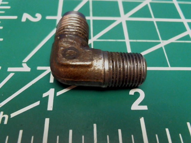 67524-00 Piper - ELBOW - Restricted RESTRICTOR Nose Gear Cylinder