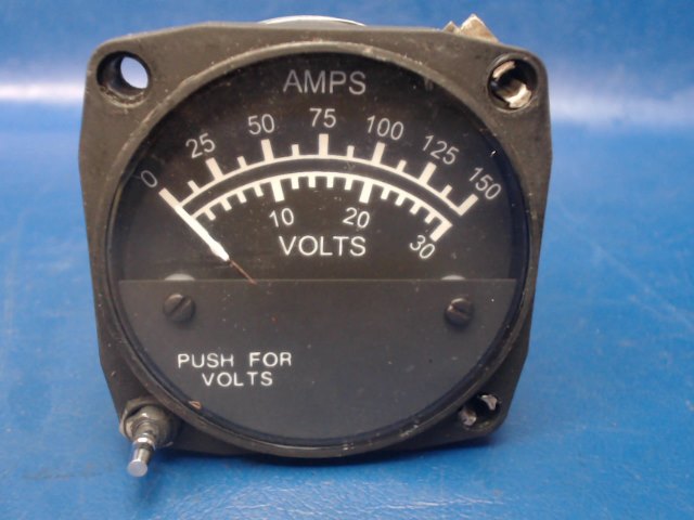 VA1187 UMA - Ammeter/Voltmeter 0-150 A 57mm 0-30 V