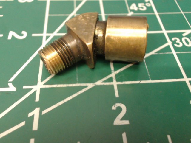 631420 Continental TSIO-360-KB - 45 Degree-Elbow