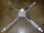 Hartzell - HC-C4YF-2E - HARTZELL PROPELLER - 4 BLADED ( Boots damaged see details ) TSN: 1203.5