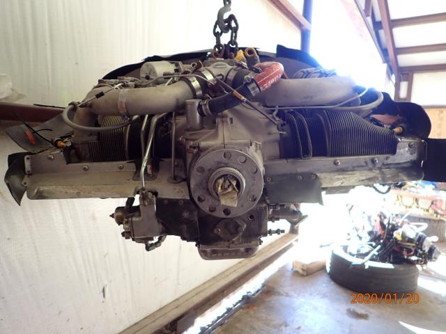 TSIO-360-KB 31B Continental - LH Engine with Acessories TSMO=982.0 TSN=982.0(SEIZED CYLINDERS)