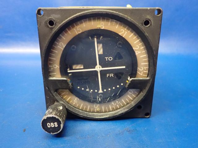 066-3025-01 King - KI-214 Course Selection Indicator (Cracked lens)