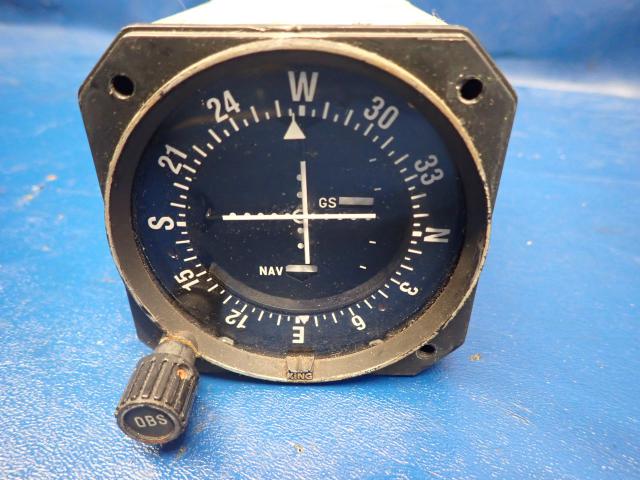066-3056-01 King - KI 209 VOR/LOC CONVERTER GLIDE SLOPE INDICATOR 11 to 33 volts(See Details)