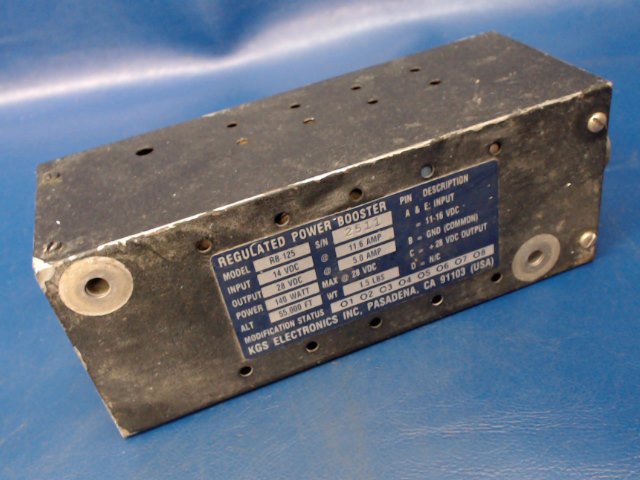 AS-IS KGS ELECTRONICS - REGULATED POWER BOOSTER (CONDITION UNKNOWN)