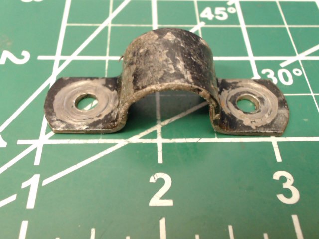 NPN Piper - Clamp Plate-Rudder Pedal Bearing