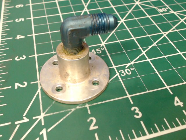 37858-02 Piper - Adapter-Fuel Drain