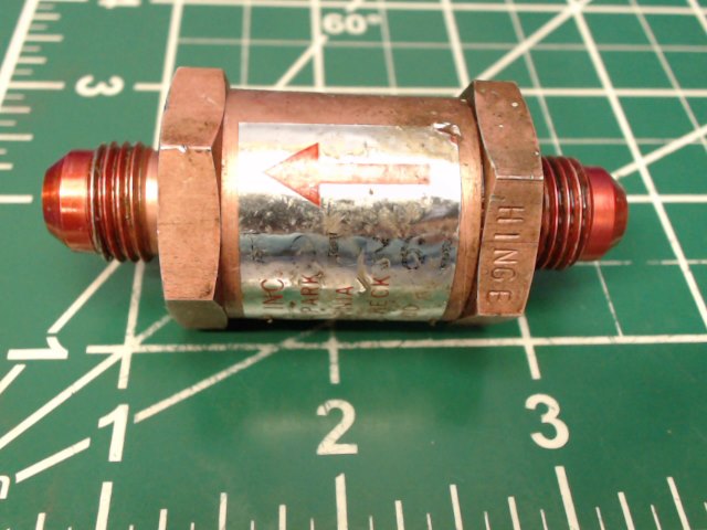 367-00 Dukes - Valve-Check Turbo (INOP)