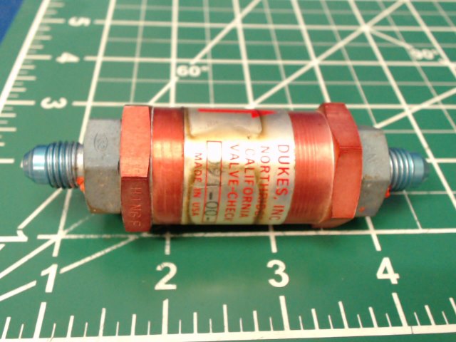 1091-00-1 Dukes - CHECK VALVE VAPOR RETURN
