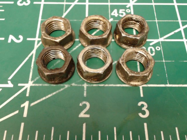 652422 Continental O-470-R - Nut - Cylinder Flange .4375-20 UNF-3B FLGD (QTY 6)