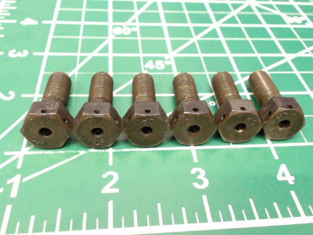 656990 Continental O-470-R - Screw -Crankshaft Gear .3125-24X.88 LG Drilled (Set of 6)