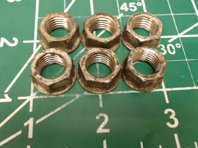 652422 Continental O-470-R - Nut - Cylinder Flange .4375-20 UNF-3B FLGD (QTY 6)