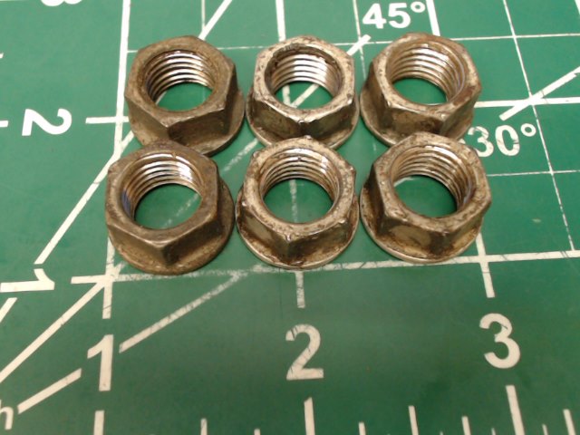 652422 Continental O-470-R - Nut - Cylinder Flange .4375-20 UNF-3B FLGD (QTY 6)
