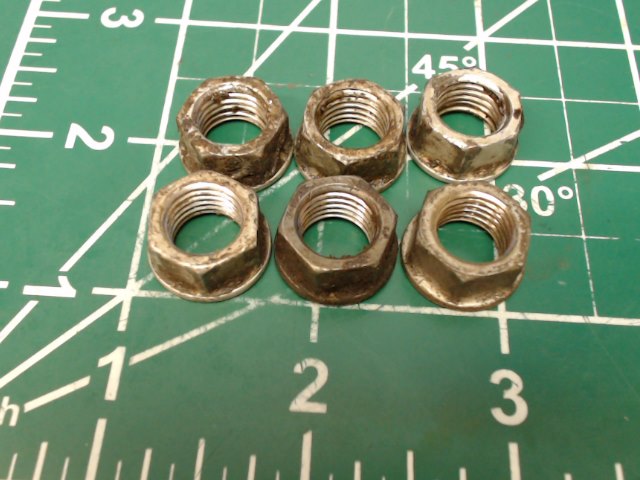 652422 Continental O-470-R - Nut - Cylinder Flange .4375-20 UNF-3B FLGD (QTY 6)