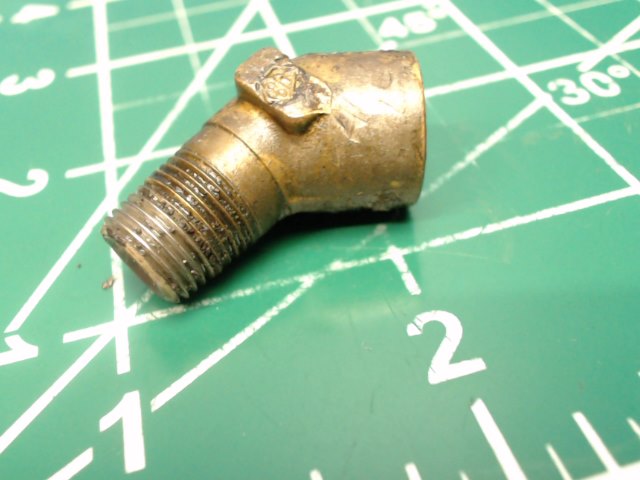 631420 Continental TSIO-360-EB1 - Elbow-Fitting 45 Degrees