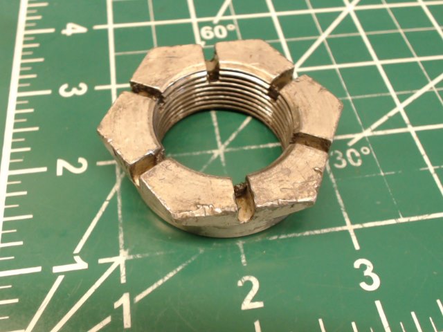 67106-00 Piper - Nut - Main Gear Axle (Used w/ 5.00 X 5 Wheel)