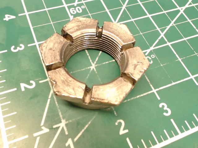 67106-00 Piper - Nut - Main Gear Axle (Used w/ 5.00 X 5 Wheel)