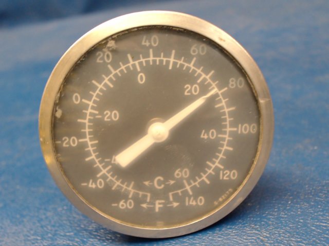 C668507-0101 Cessna - Gauge - Outside Air Temperature (OAT)(Cloudy face)