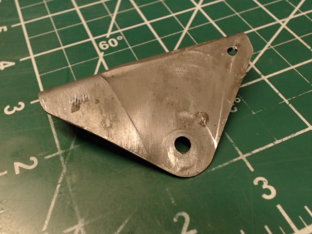 2413081-1 Cessna - Bracket - Nose Gear Door Hinge LH Aft