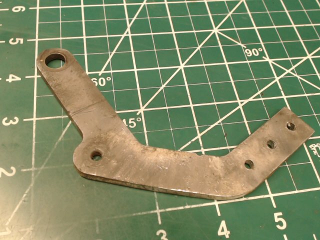 2413100-1 Cessna - Hinge - Center LH Nose Gear Door (Mounting Brackets Not Included)