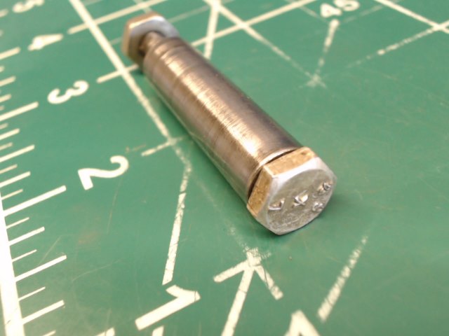 NPN Piper - Bushing and bolt - Trim wheel