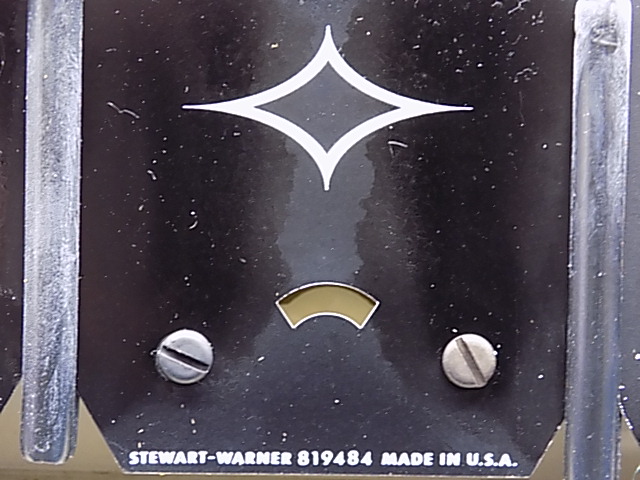 819484 Stewart Warner - Blank Gauge Face - Gage