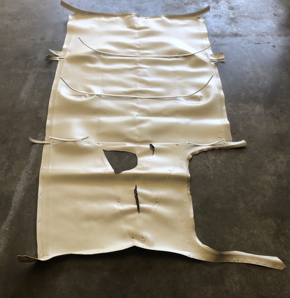 67307-00 Piper - Headlining - Cockpit Headliner (464 350) w/ Trim Strips