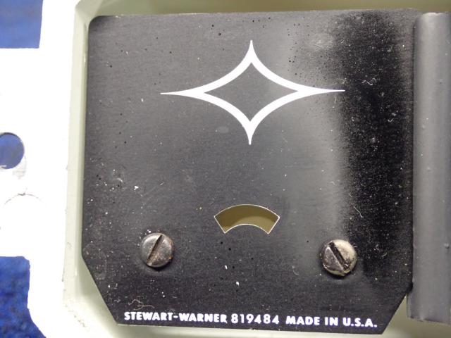 819484 Stewart Warner - Blank Gauge Face - Gage