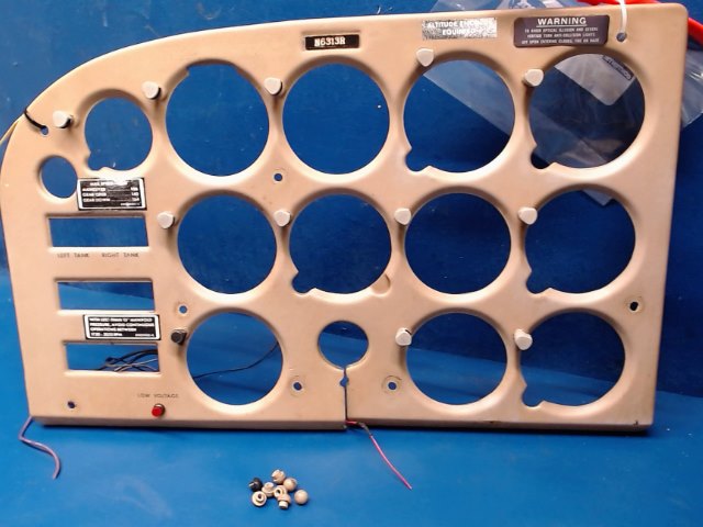 2413120-3 Cessna - Cover - LH Instrument Panel (Post Lighted)