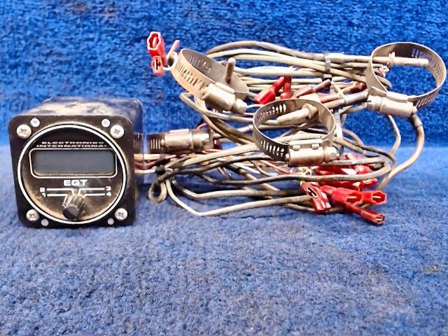 E-4 Electronics International - Instrument - Exhaust Gas Temperature - EGT 4 Cylinder Model E4