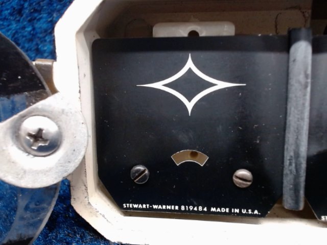 819484 Stewart Warner - Blank Gauge Face - Gage