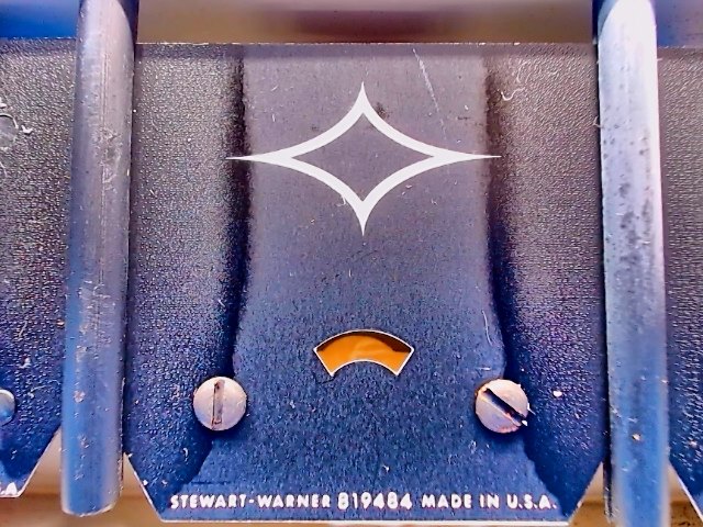 819484 Stewart Warner - Blank Gauge Face - Gauge