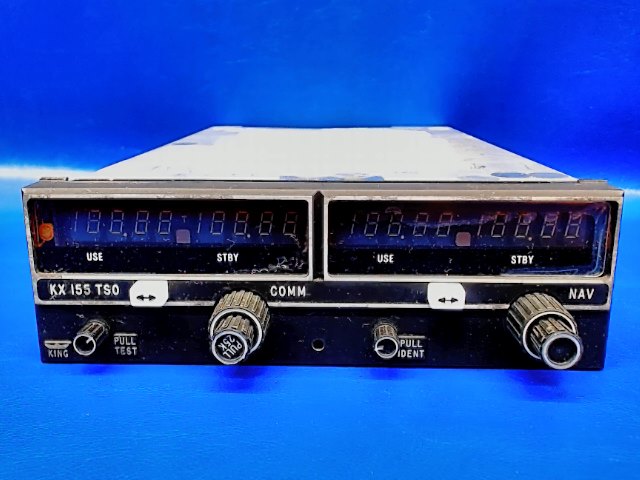 069-1024-34 Bendix King - KX-155 Nav/Com 760 COMM channels 28V w/o Glideslope (INOP) AS-IS CORE