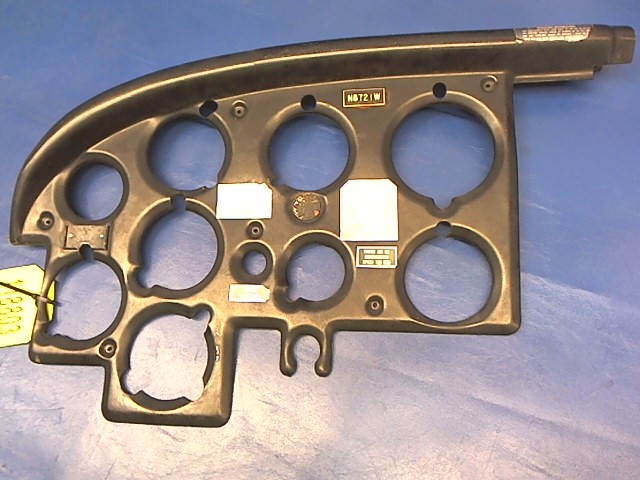 63115-09 Piper - INSTRUMENT PANEL COVER - Left (Cracked on top side - See photos)
