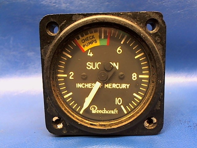 50-384042-3 Beechcraft - SUCTION GAGE