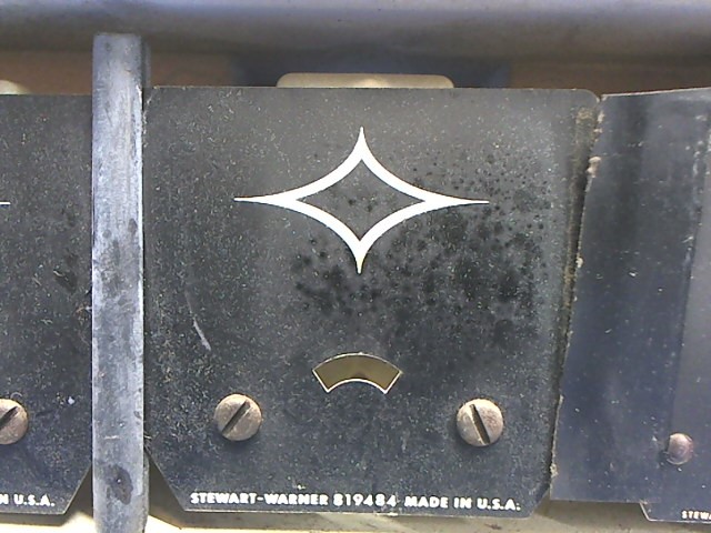 819484 Stewart Warner - Blank Gauge Face - Gauge