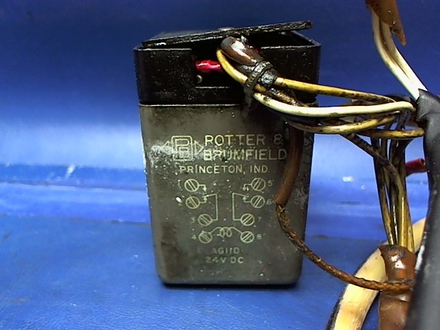 AG11D Potter and Brumfield - Relay - Auxiliary Pump 24V DC