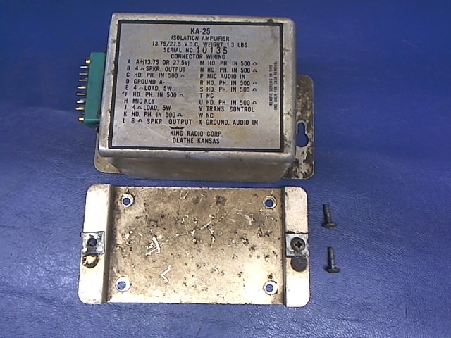 KA-25 King - Isolation Amplifier (ka25) w/ Mounting Tray