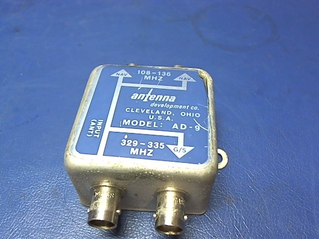 AD-9 Antenna Development - ANTENNA DEVELOPMENT CO AD-9 108-136 MHZ NAV/GS SPLITTER