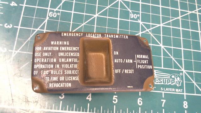 79463-00 Piper - COVER - ELT Switch