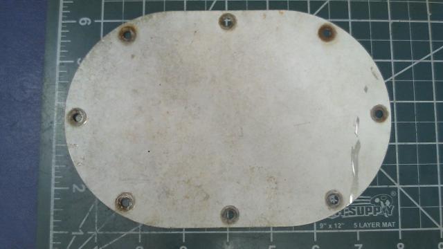 62109-00 Piper - Cover - Inspection (8 Screw holes)