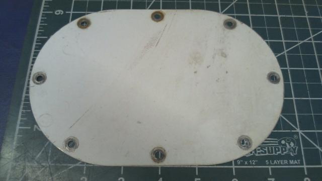 62109-00 Piper - Cover - Inspection (8 Screw holes)