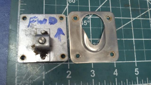 NPN Piper - Plate - Seat Attachment Aft